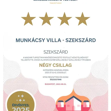 Munkácsy Villa - Szekszárd-2